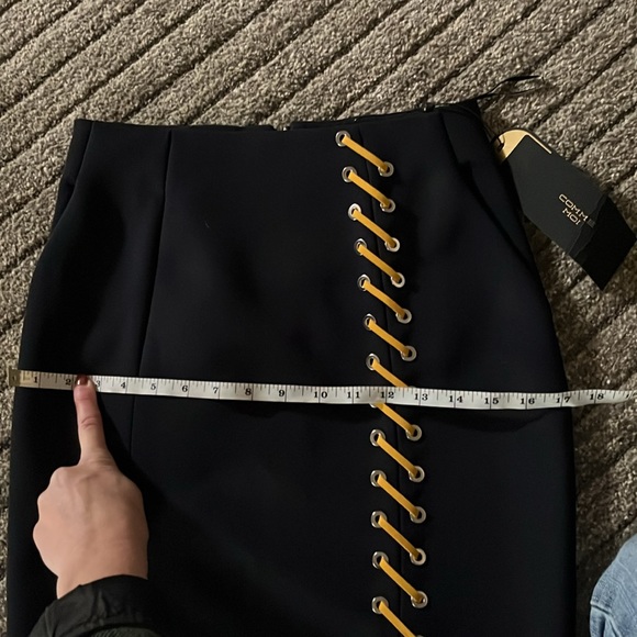 Midi skirt  NWT deep navy size 2 - Picture 4 of 8